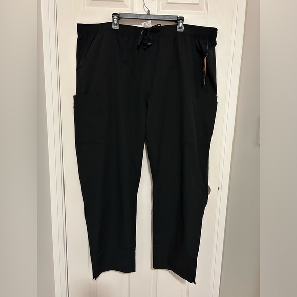 Carhartt force black flex straight leg utility cargo scrubs pants workwear 4XL - Picture 5 of 12